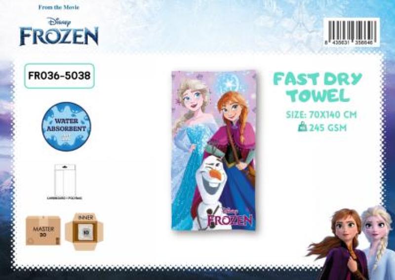 FROZEN DISNEY TOWEL FAST DRY