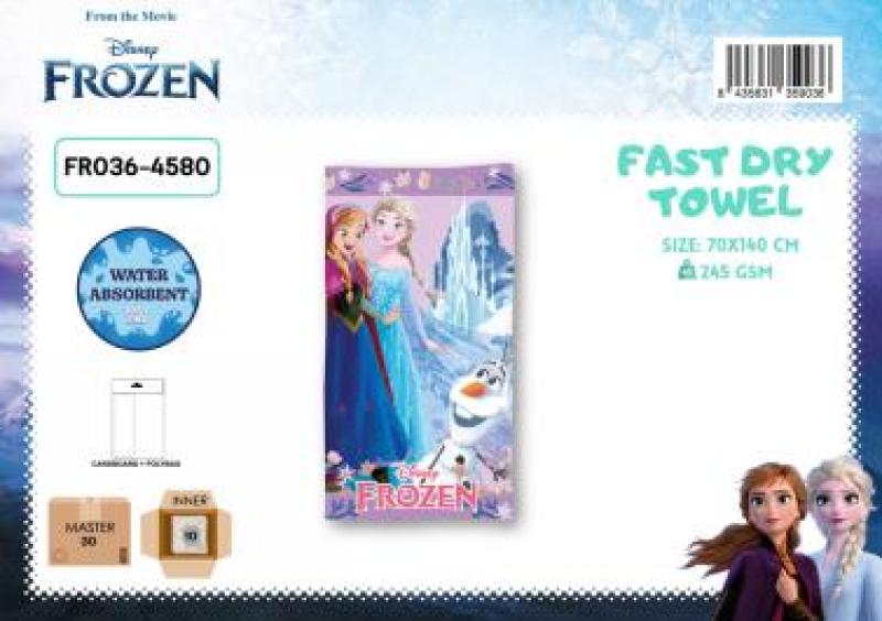 FROZEN DISNEY TOWEL FAST DRY