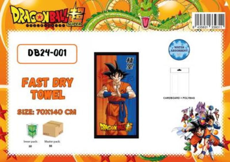 DRAGON BALL TOWEL FAST DRY
