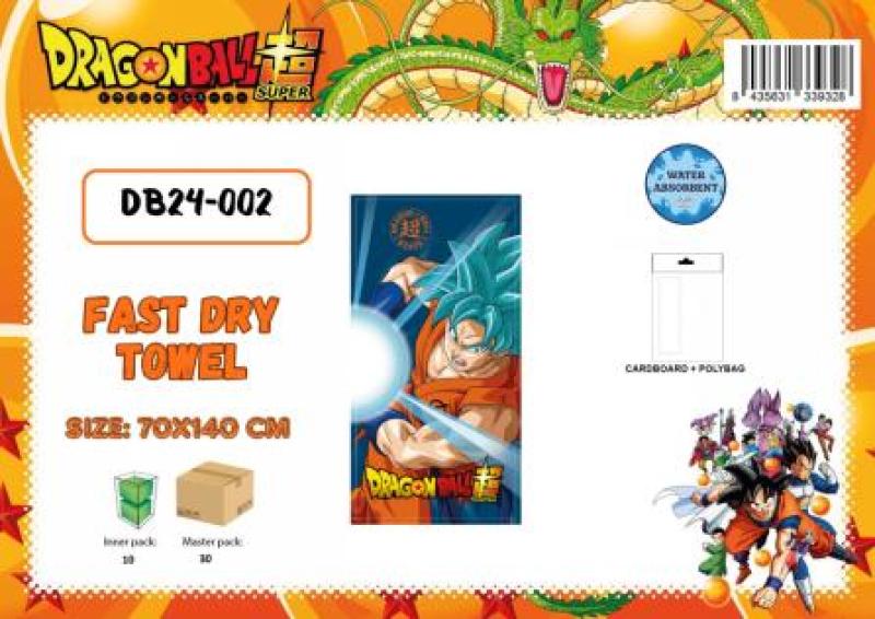 DRAGON BALL TOWEL FAST DRY
