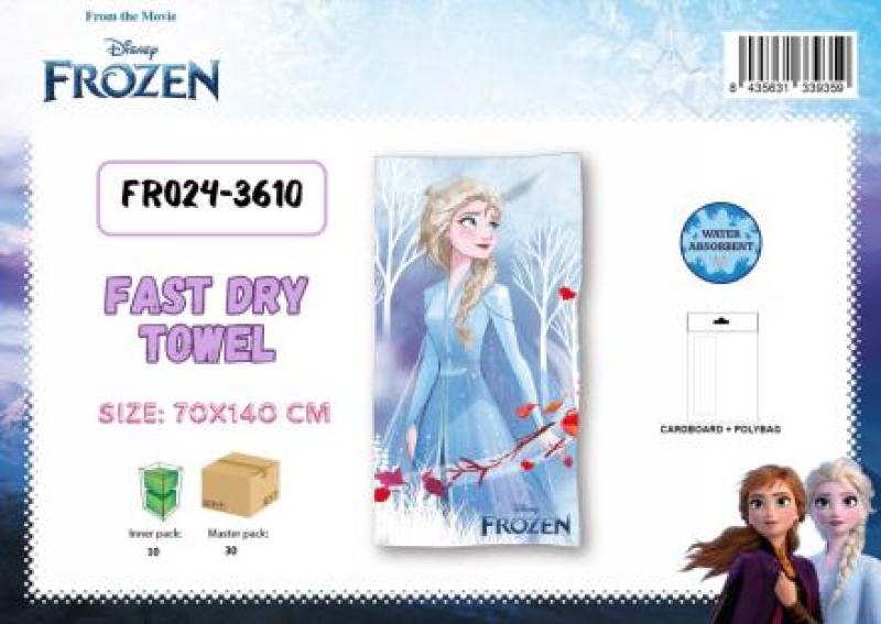 FROZEN DISNEY TOWEL FAST DRY