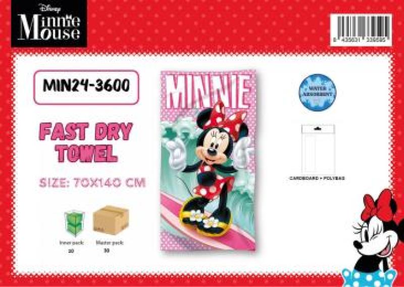 MINNIE DISNEY TOWEL FAST DRY