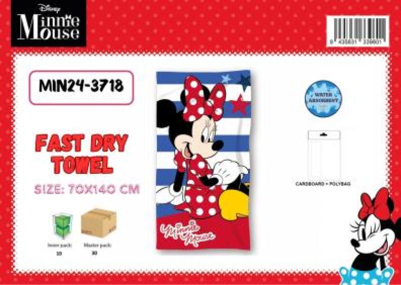 MINNIE DISNEY TOWEL FAST DRY