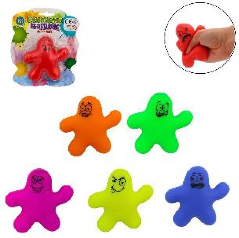 FIGURINE ANTISTRESS MAN PVA 10CM 6C