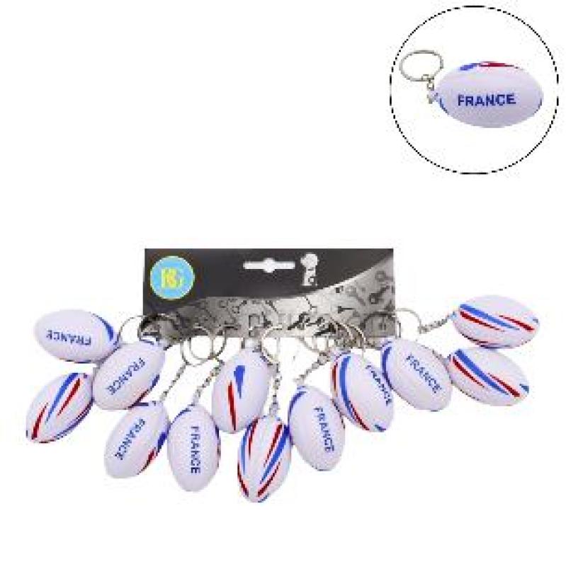 P.C BALLON RUGBY PU FRANCE 6.5CM