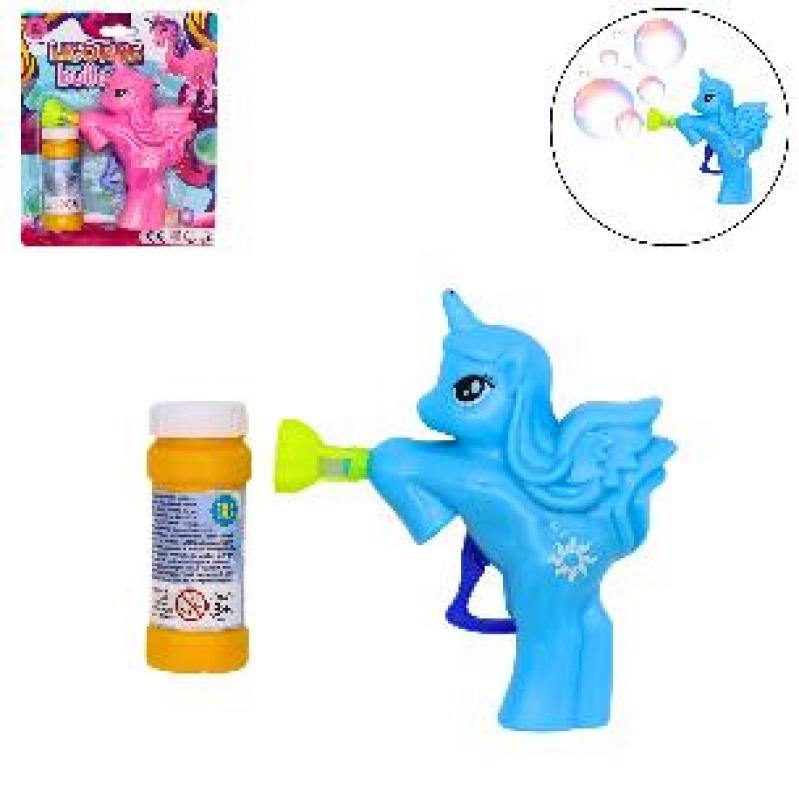 BULLE DE SAVON 16X14CM PISTOLET LICORNE