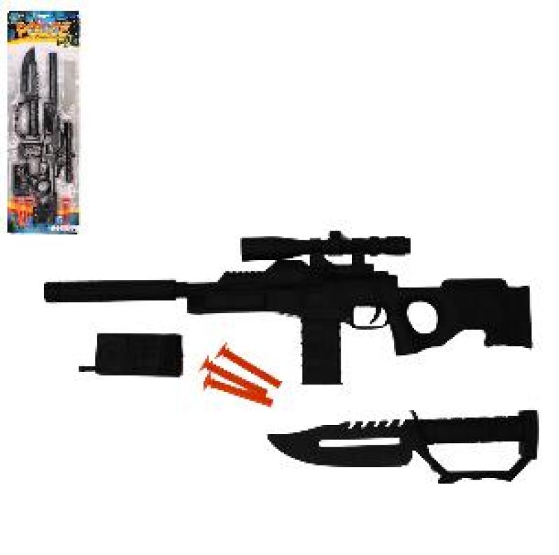 ARME FUSIL 42CM +FLECHESX3P+ACCESS