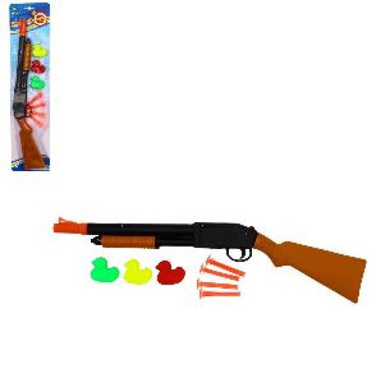ARME FUSIL 48CM FLECHESX4P+3CANARDS