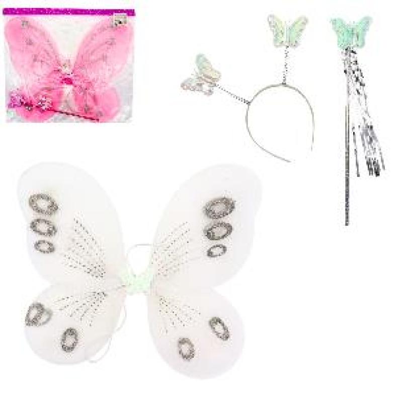 BEAUTE AILES 38X47CM+BAGUETTE+DIADEME 2C