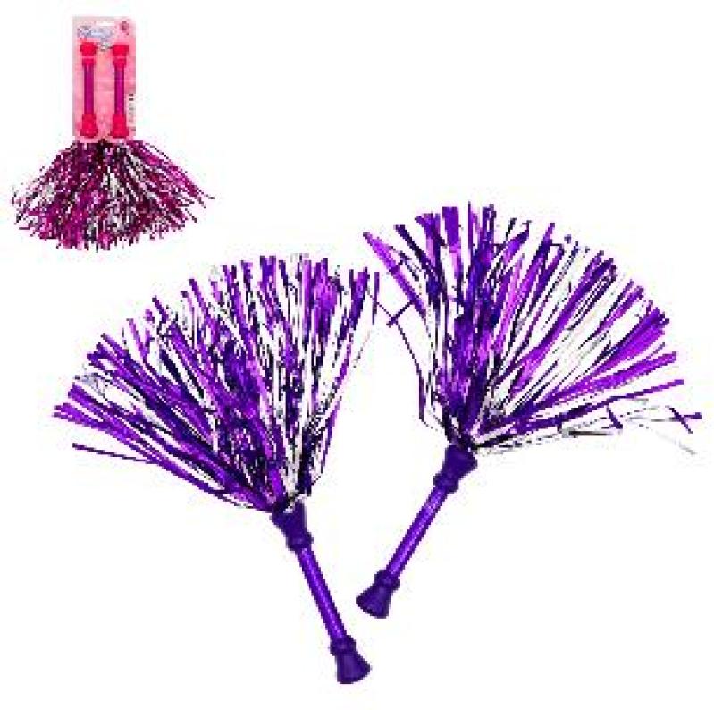 BATON POM-POM GIRL X2PCES 41CM 2C