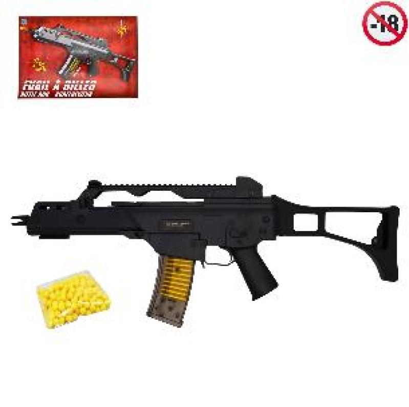 ARME FUSIL+18 BILLES POMPE 70CM