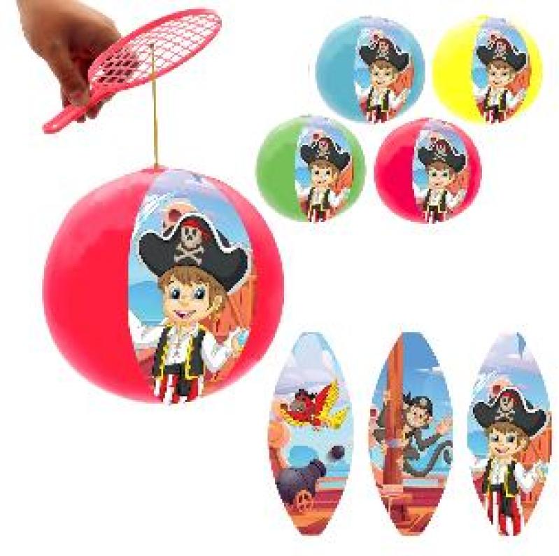 JEU TAPE BALLE 22CM PIRAT 4C