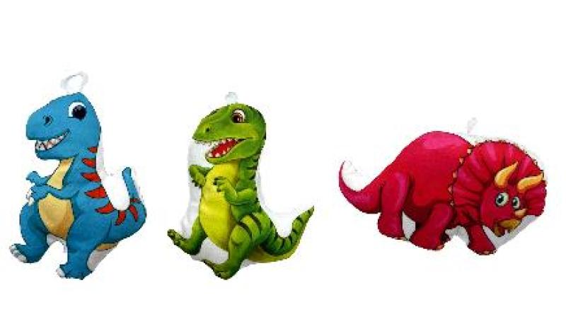 PELUCHE DINO 24CM 3A