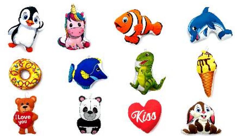 PELUCHE ASSORTIES 17-18CM 12A