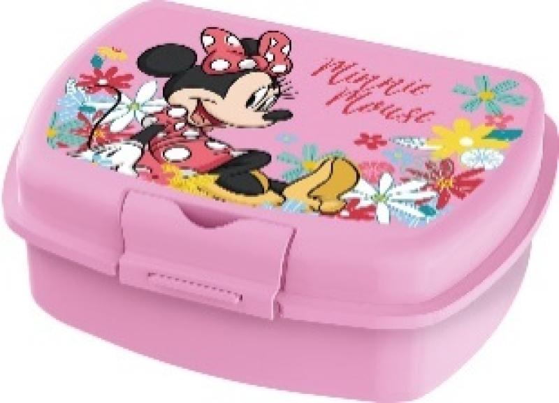 Boîte À Goûter Minnie Disney En Pvc