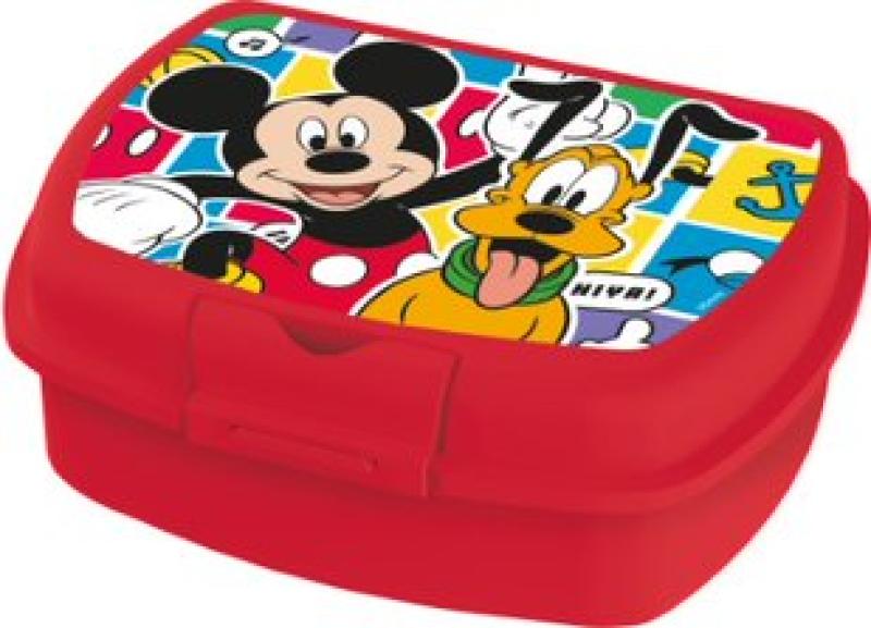 Boîte À Goûter Mickey Disney Pvc
