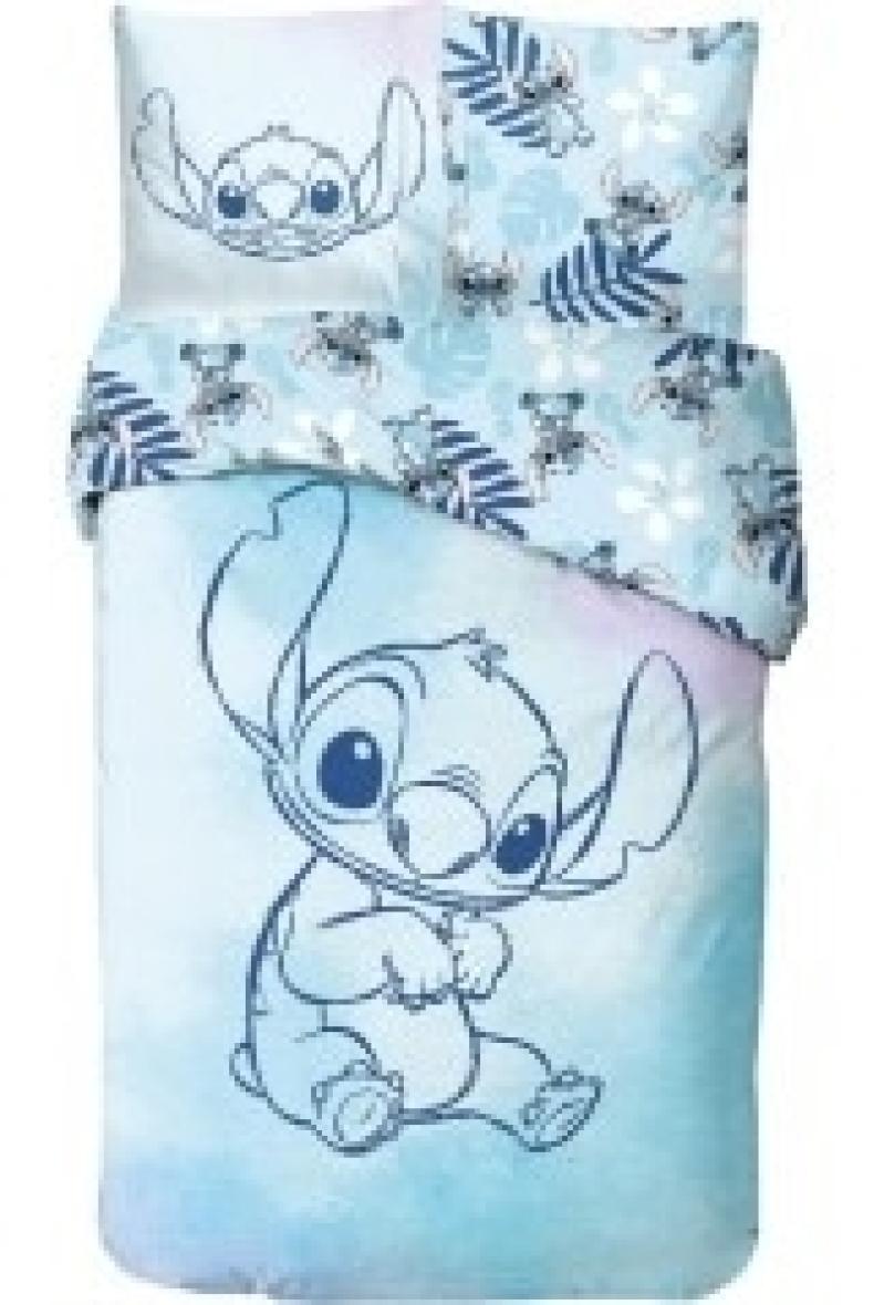 Parure housse de couette Stitch en coton
