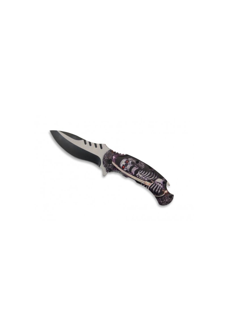 Couteau tête de mort