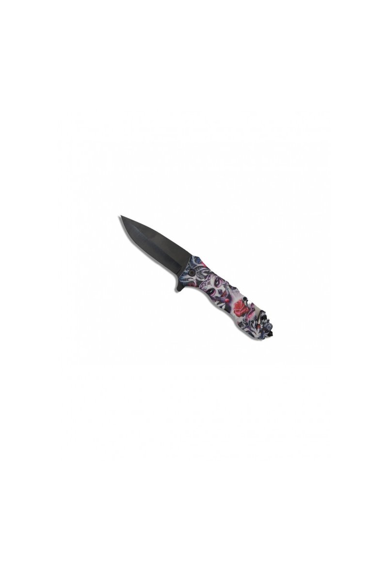 Couteau tête de mort