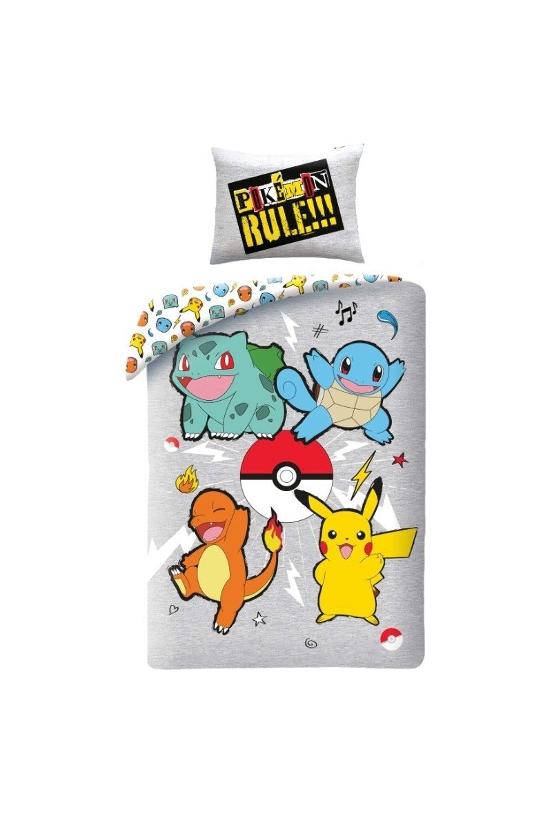 Parure De Lit Pokémon - Housse De Couette Pokémon