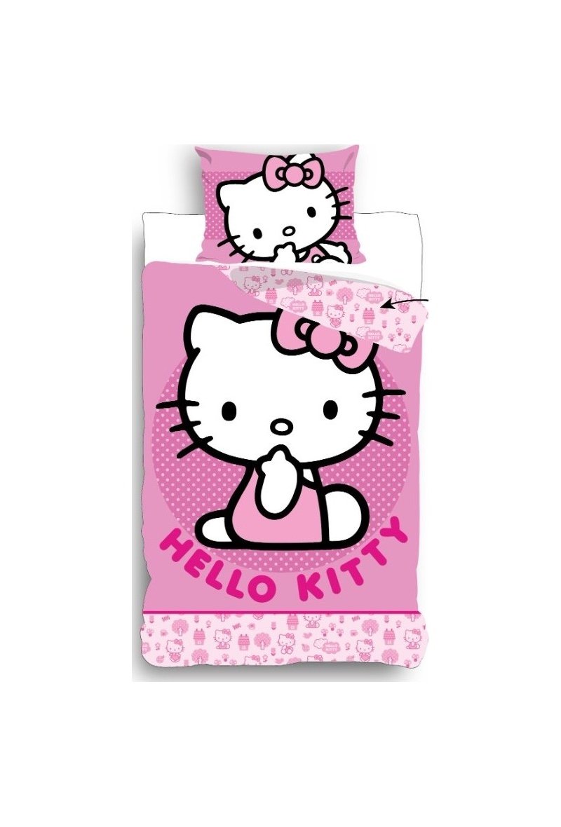 Parure De Lit Hello Kitty - Housse De Couette Hello Kitty