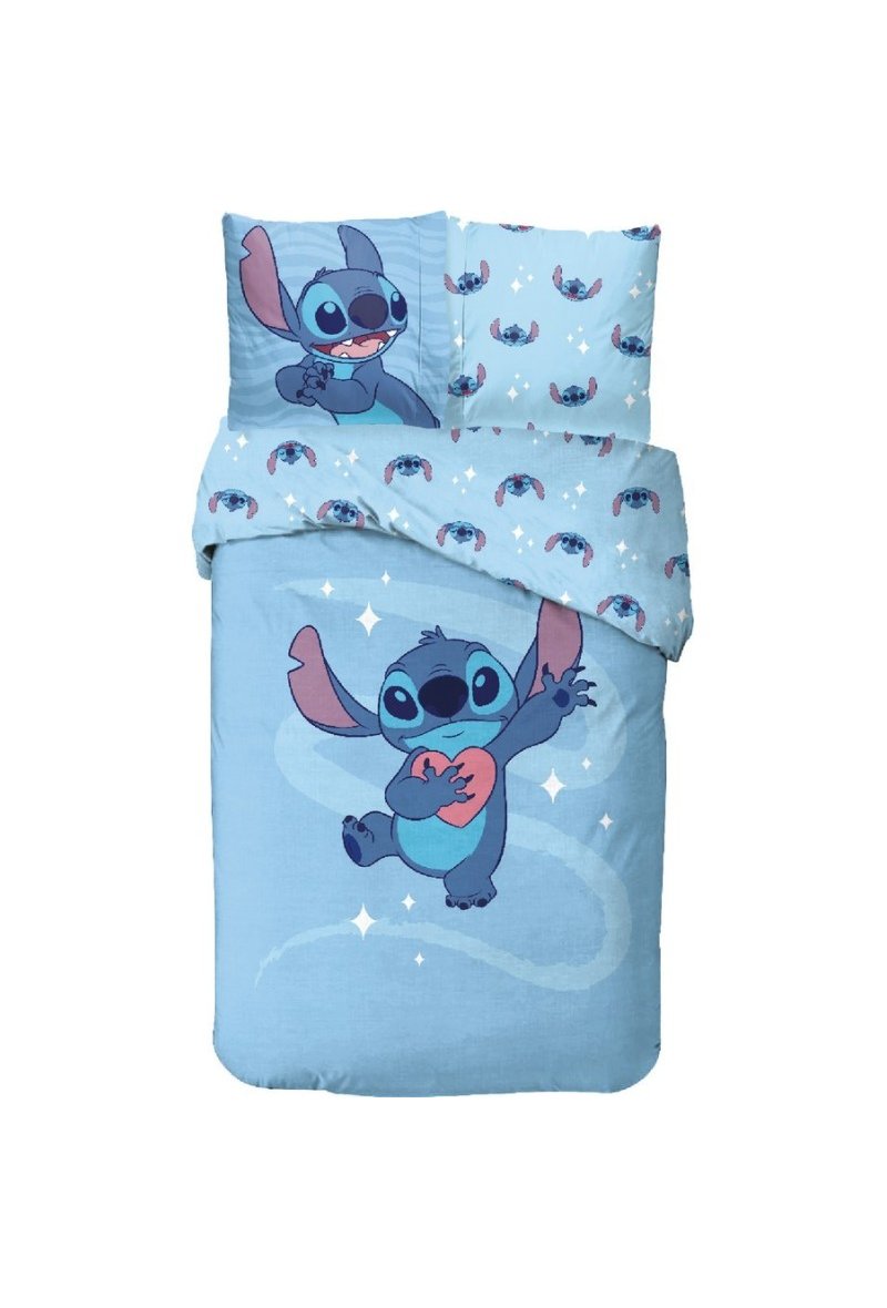 Parure Housse De Couette Lilo And Stitch Disney En Coton