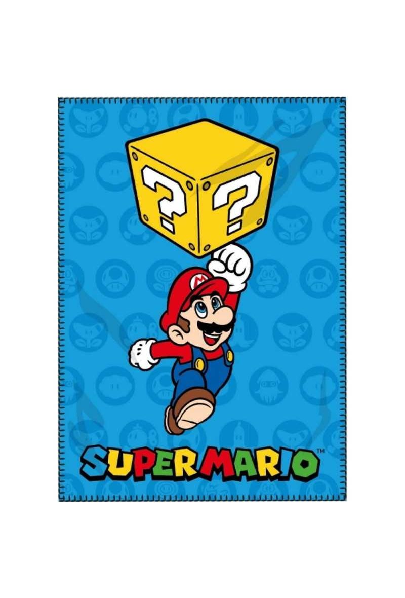 Plaid Polaire Super Mario