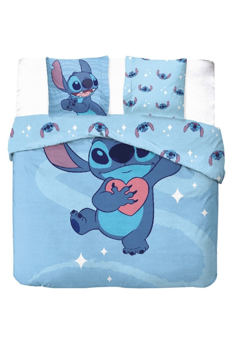 Parure De Lit Stitch 2 Personnes Stitch Disney En Coton