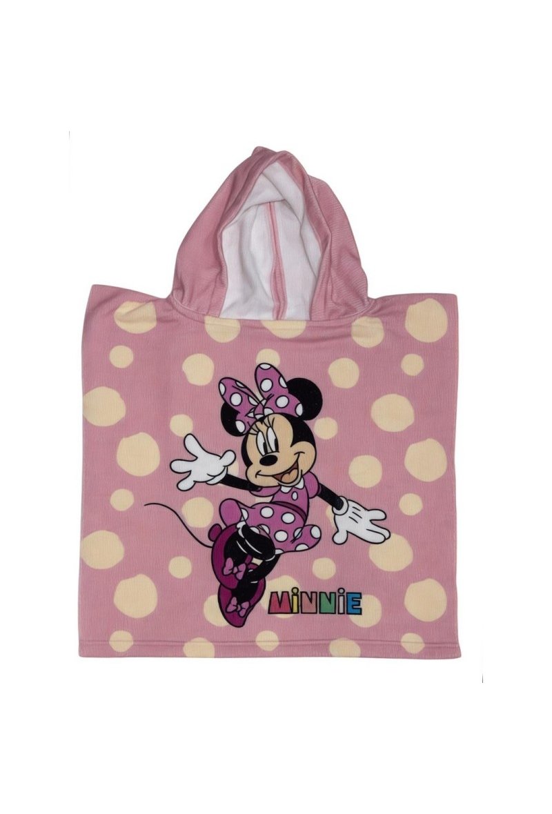 Poncho de bain Minnie Disney à capuche