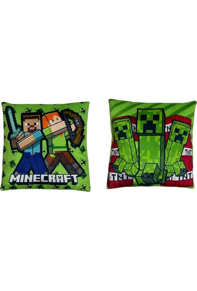 Coussin Minecraft 38 cm( Impression recto verso)
