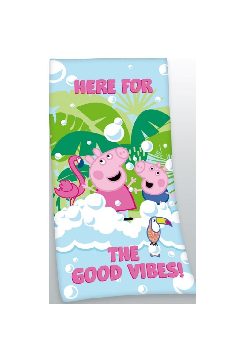 Drap De Plage Ou Serviette De Bain Peppa Pig