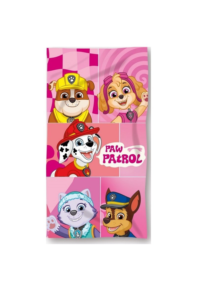 Drap De Plage Ou Serviette De Bain Paw Patrol Fille