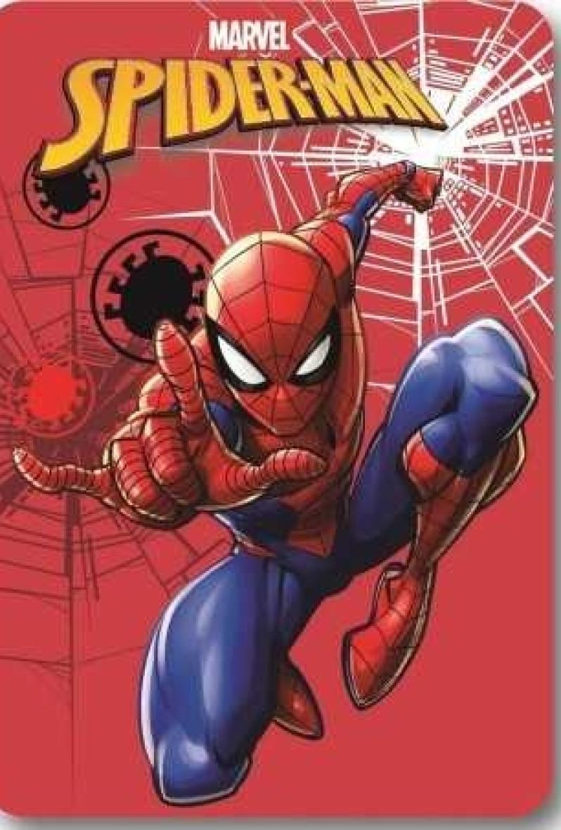 Plaid polaire Spider-man Marvel