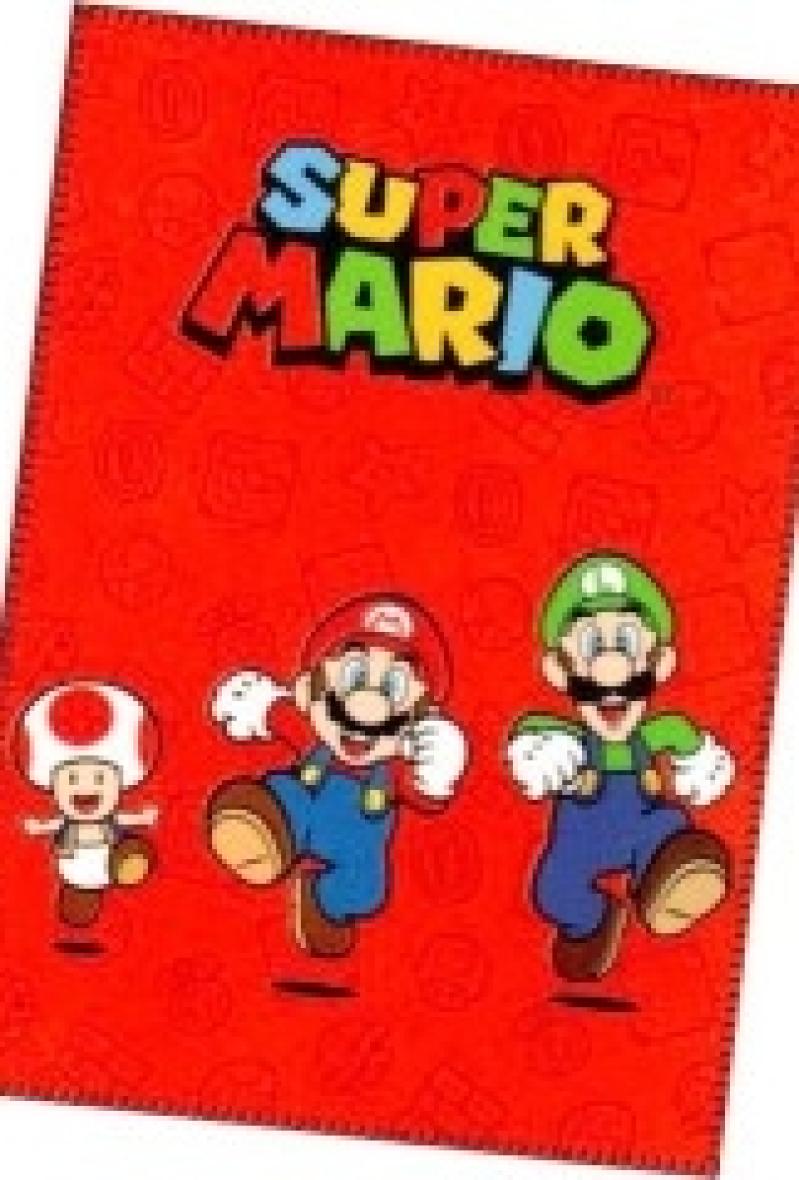 Plaid Polaire Super Mario Bros