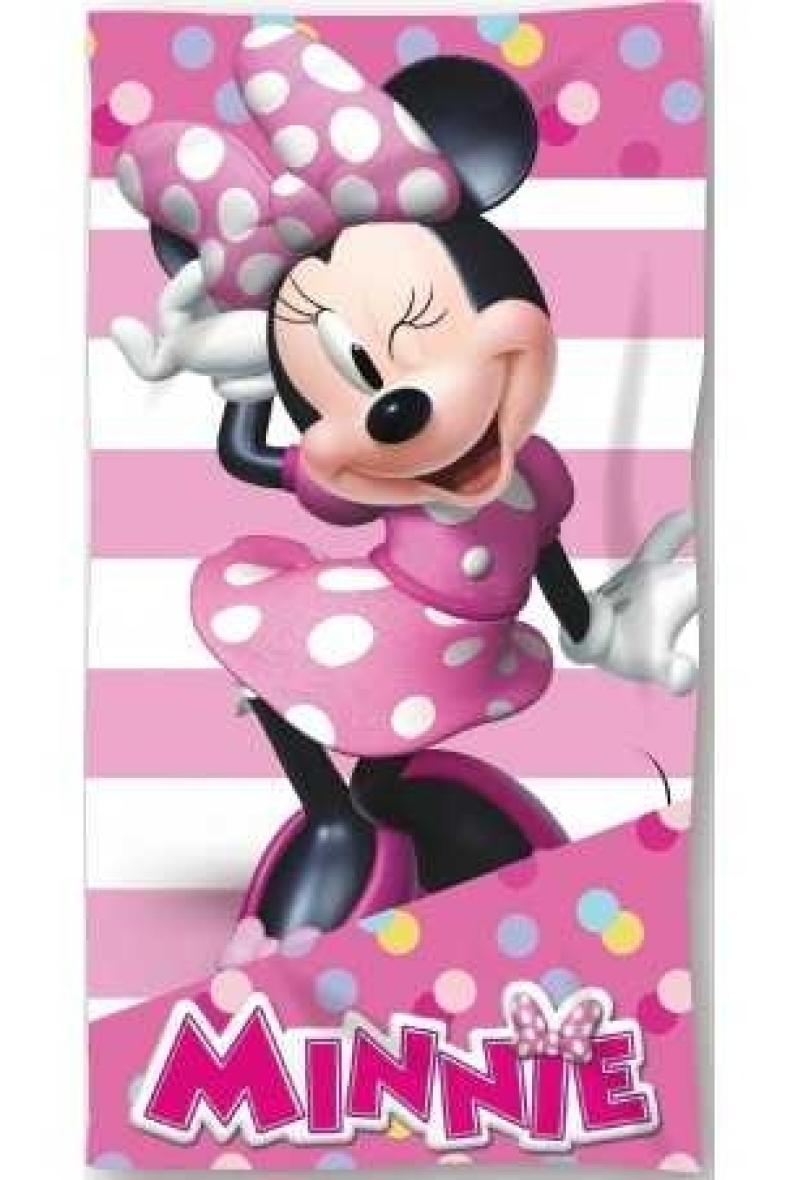 Serviette de plage ou Drap de bain Minnie Disney