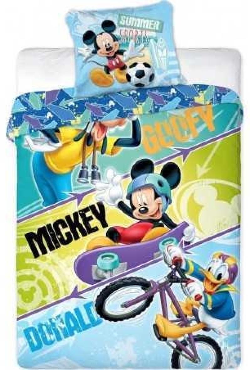 Parure housse de couette Mickey - donald et goofy Disney