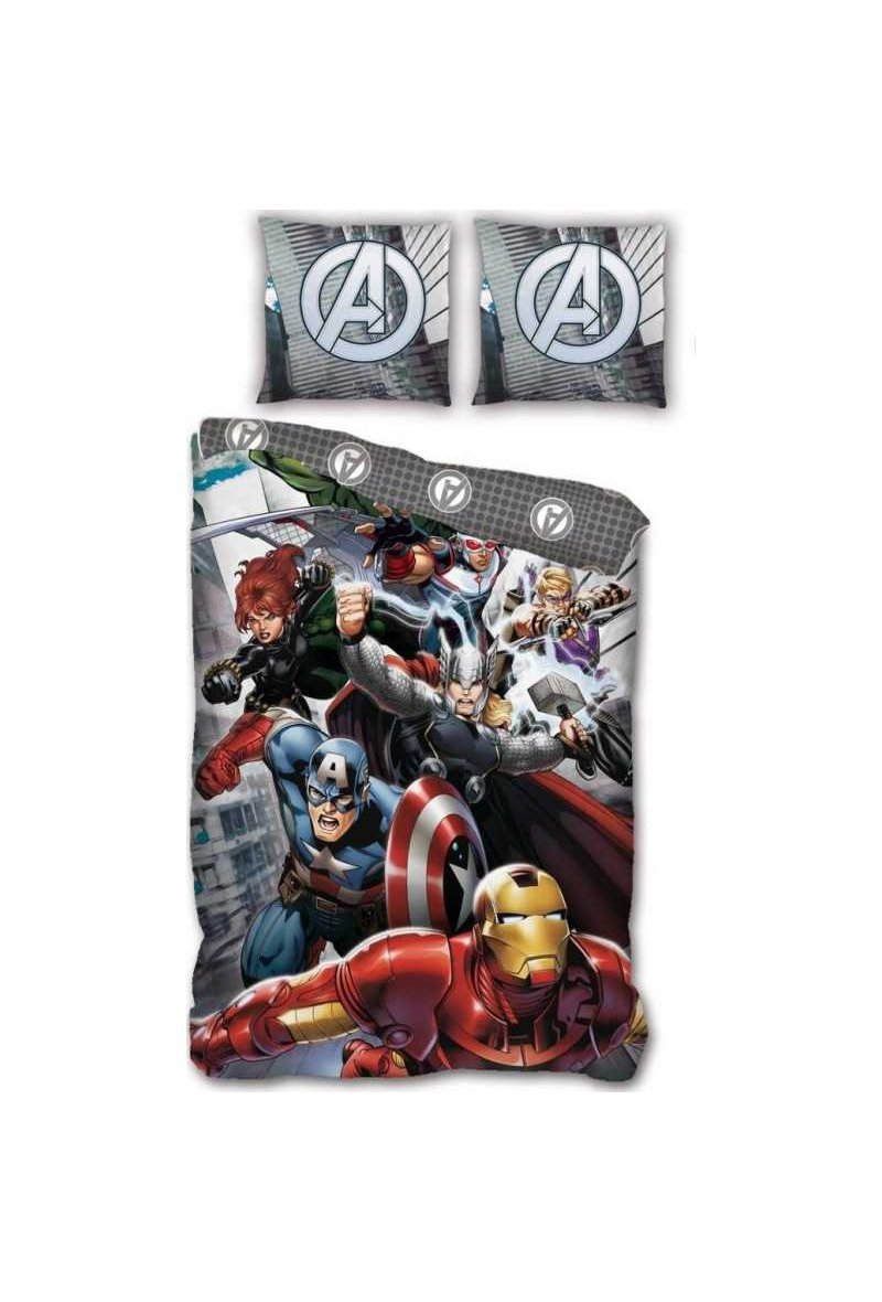 Parure housse de couette Avengers Marvel