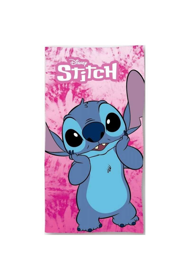 Drap de plage ou drap de bain Stitch Disney en coton
