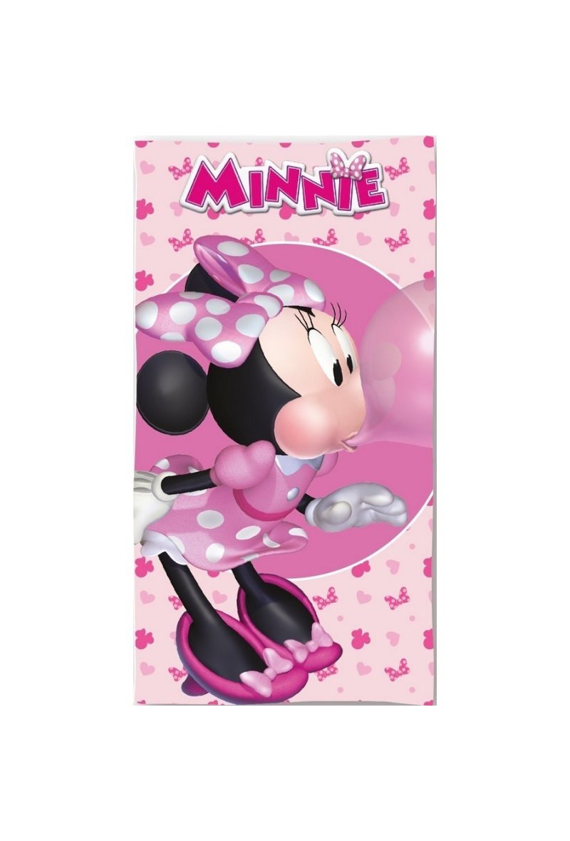 Drap de plage ou drap de bain Minnie Disney en coton