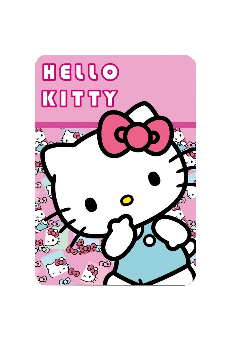 Plaid Polaire Hello kitty