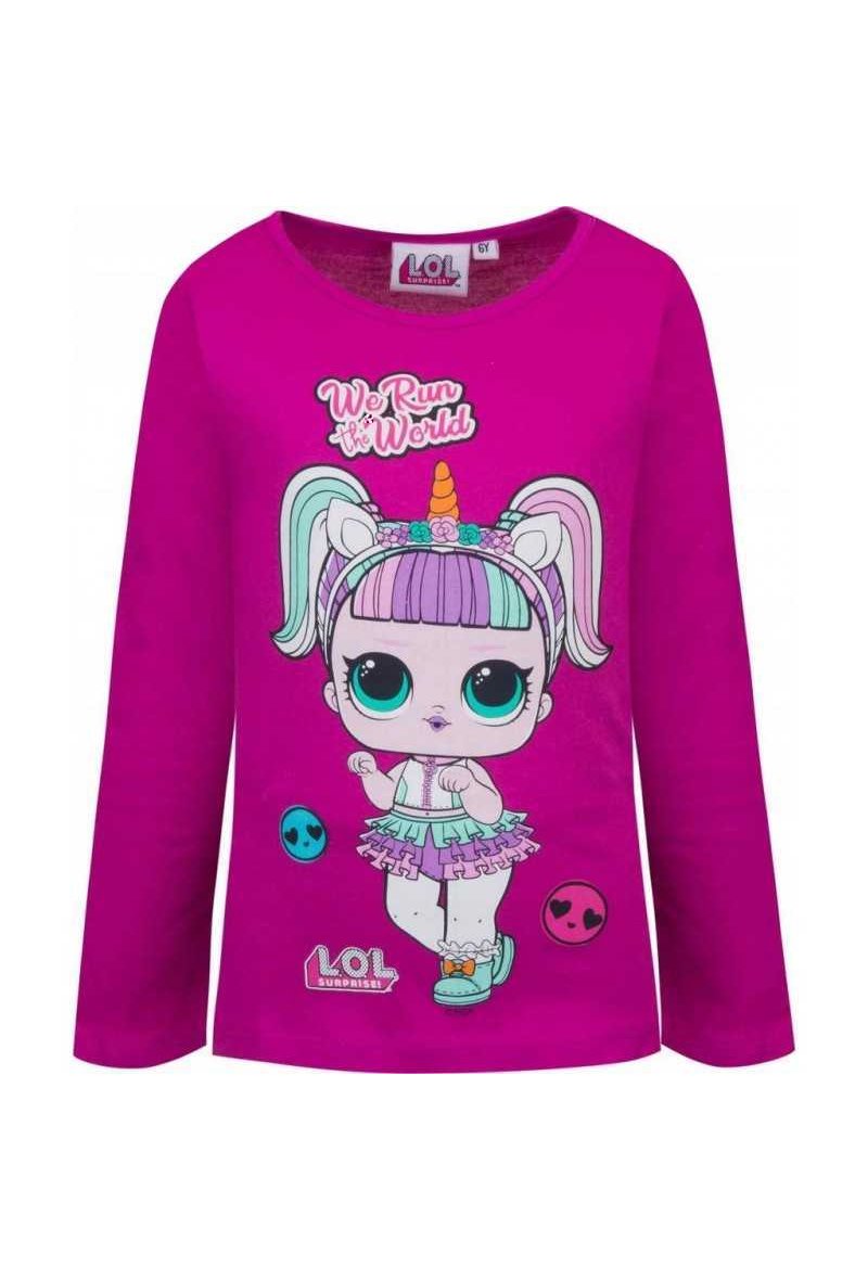 Tee-shirt manches Longues 100% coton Lol Surprise