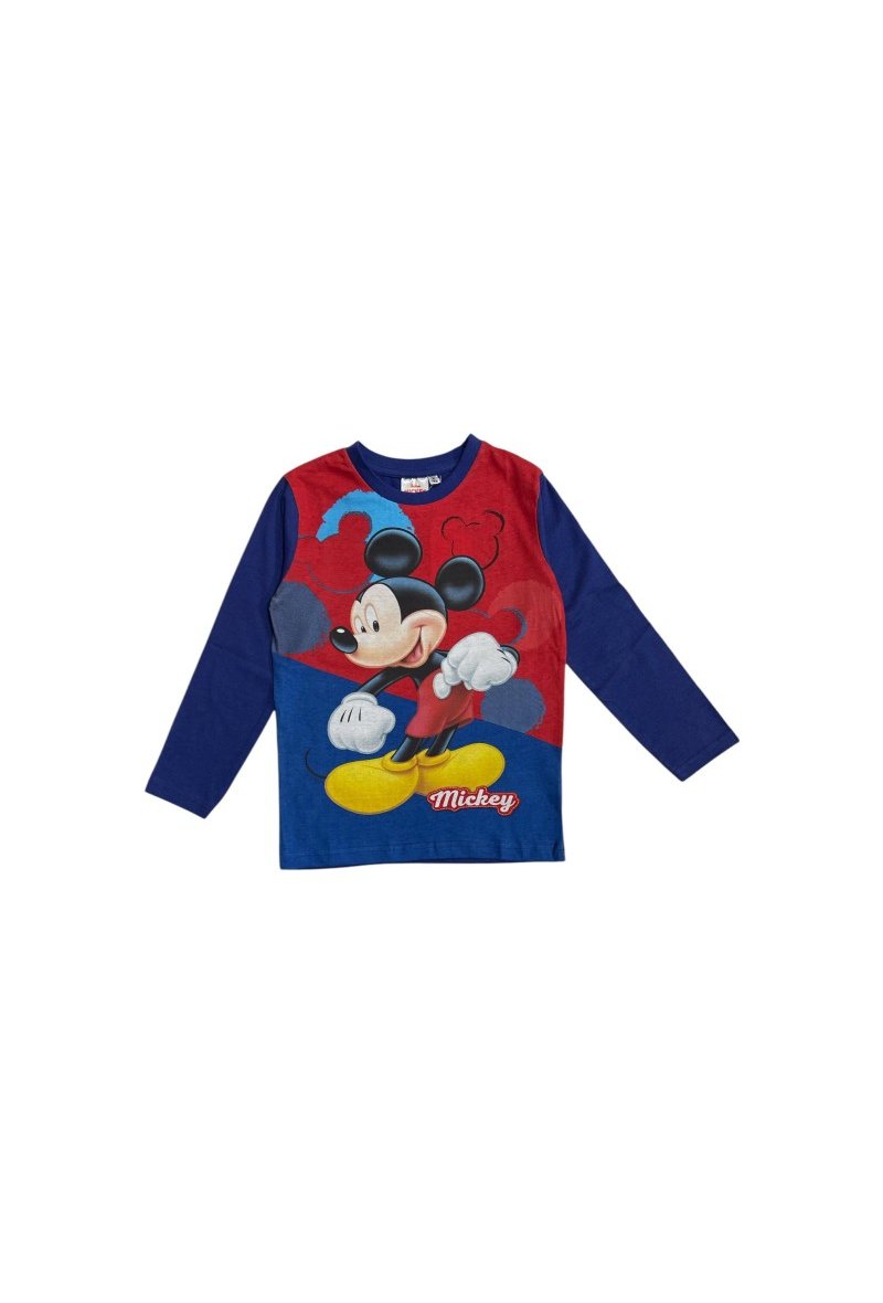 Tee-shirt manches Longues 100% coton Mickey Disney