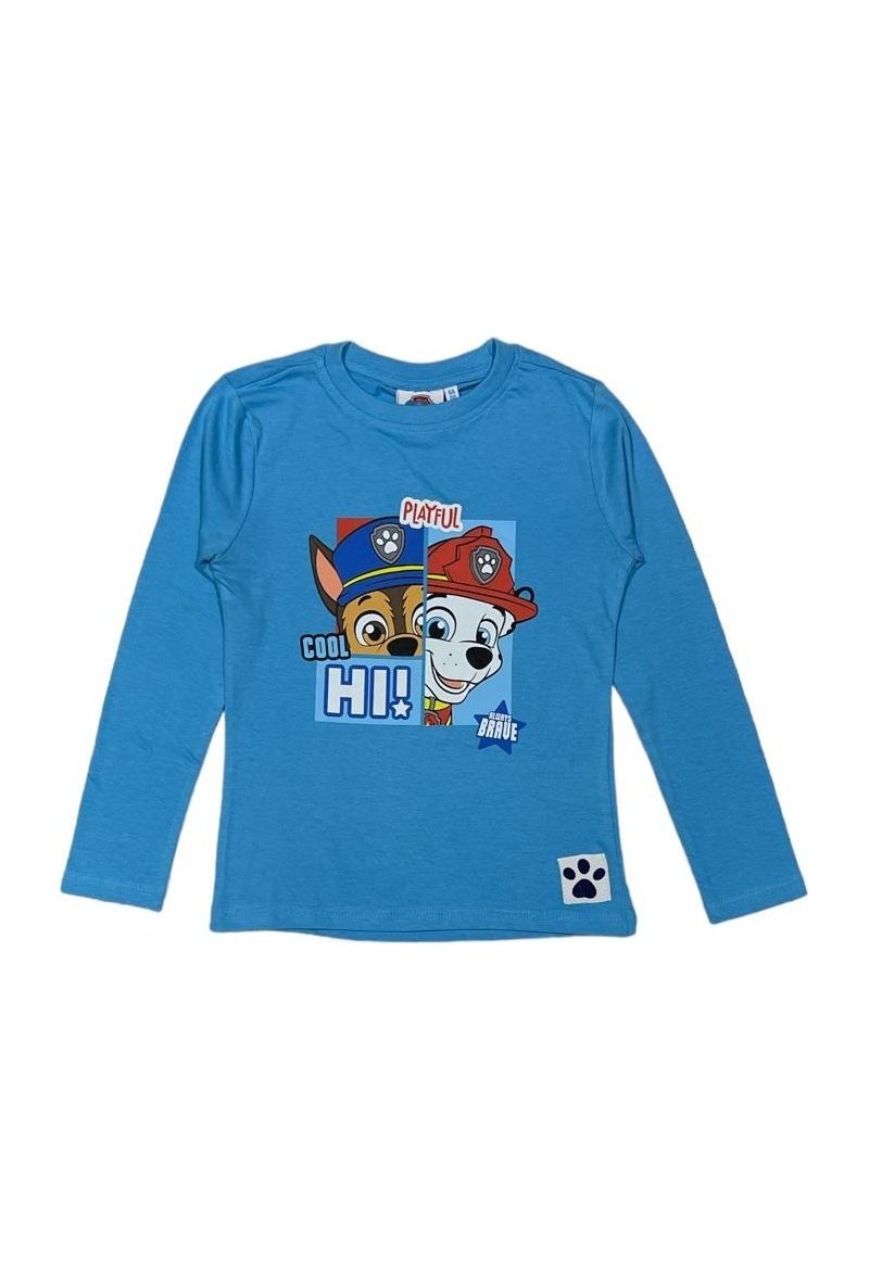 Tee-shirt Paw Patrol 100% coton manches Longues