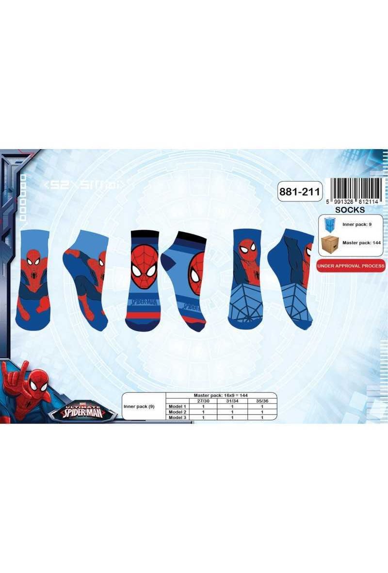 Socquette Spiderman